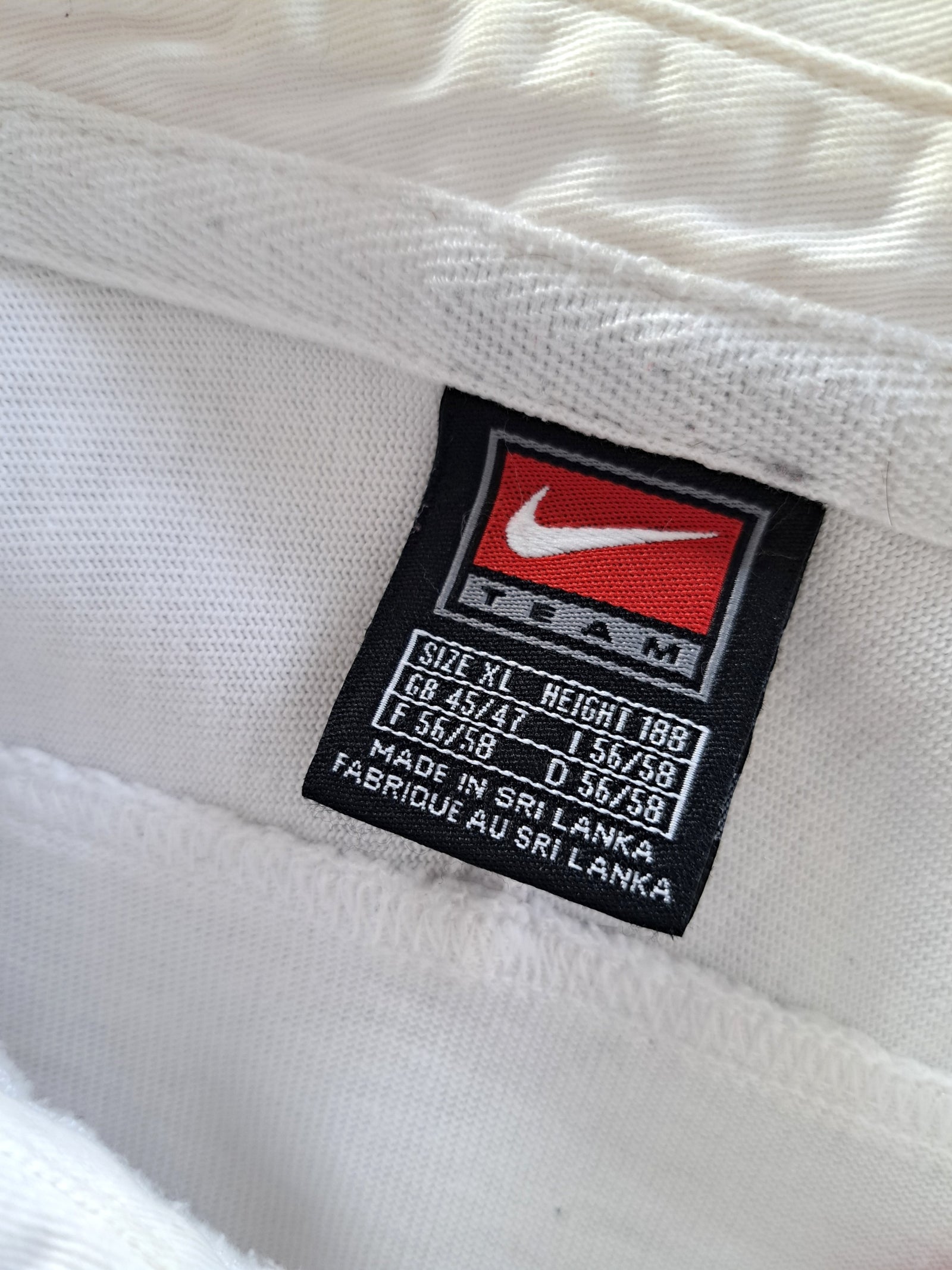 2001/02 England Home Rugby Shirt. (XL)