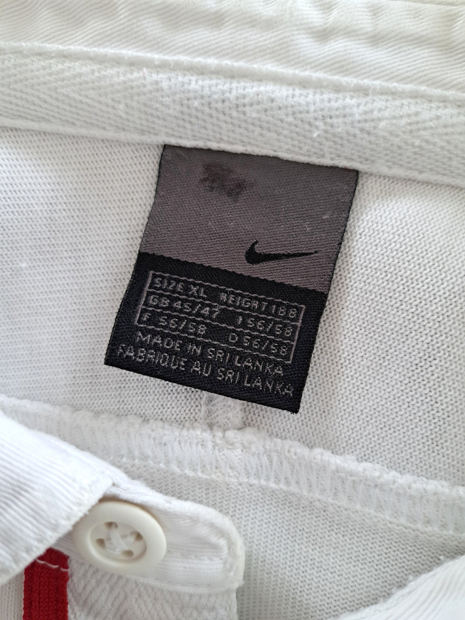 2001/02 England Home Rugby Shirt. (XL)