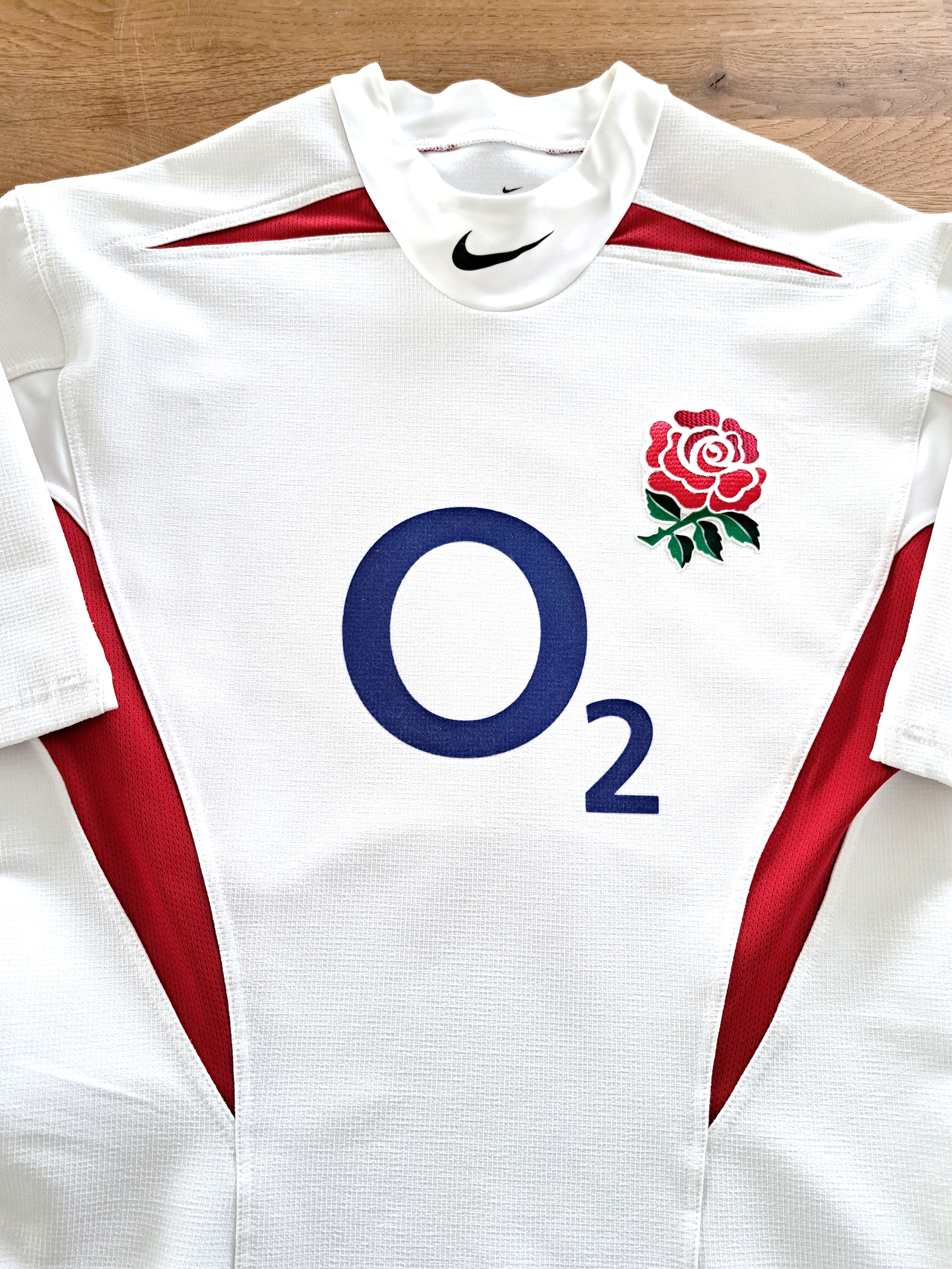 2003/04 England Home Pro-Fit Rugby Shirt