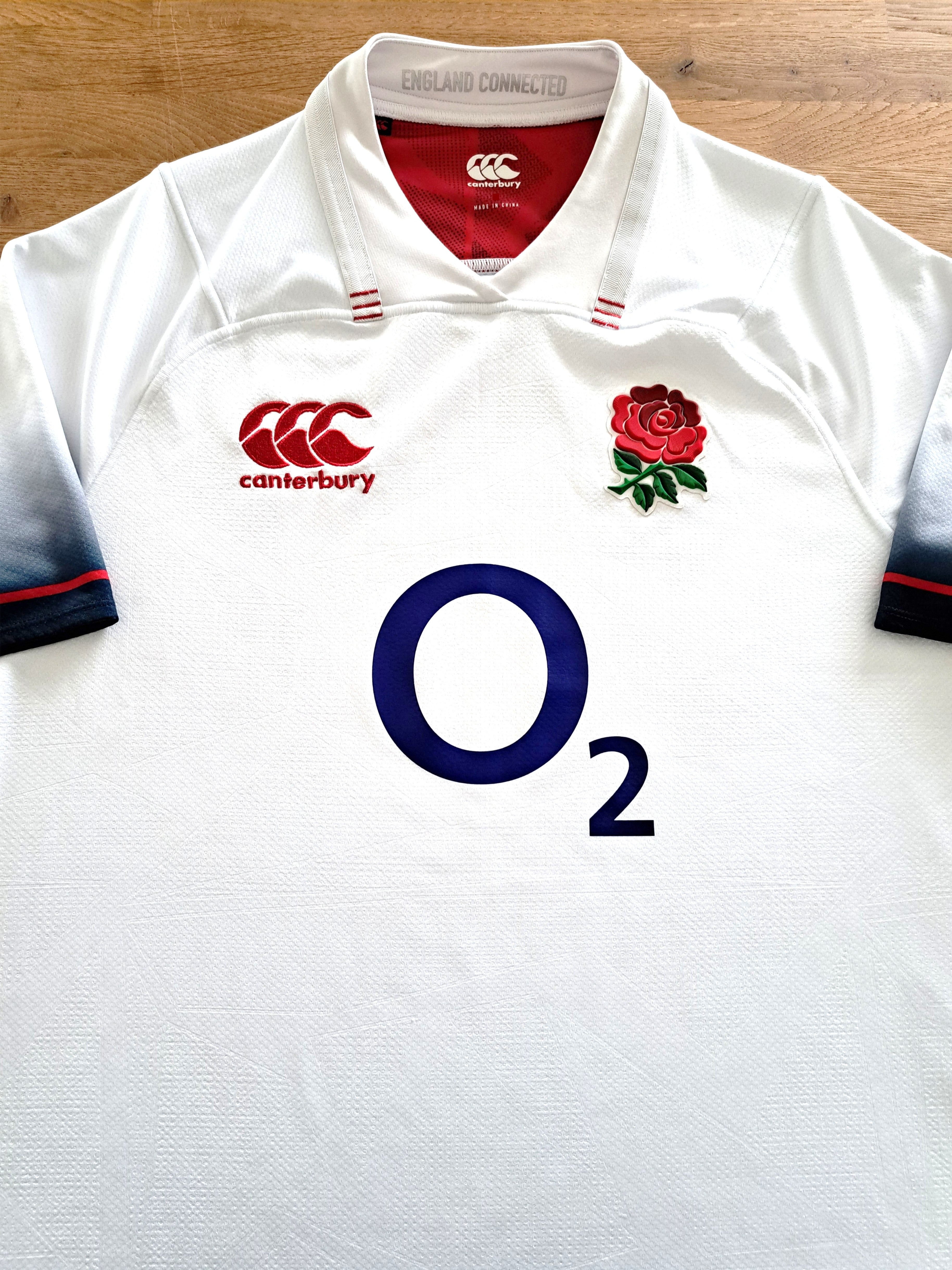 2017/18 England Home Vapodri+ Rugby Shirt