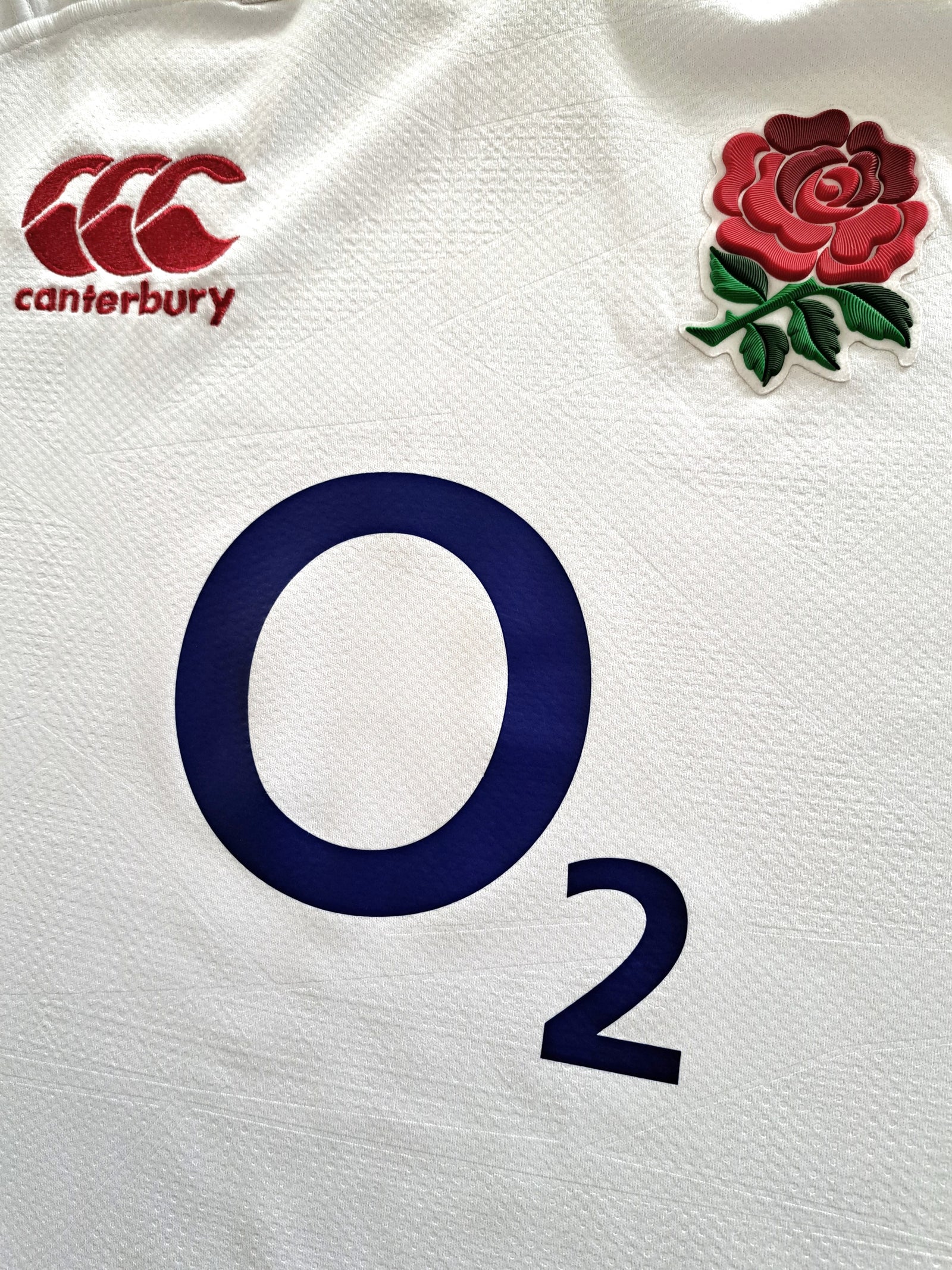 2017/18 England Home Vapodri+ Rugby Shirt (L)