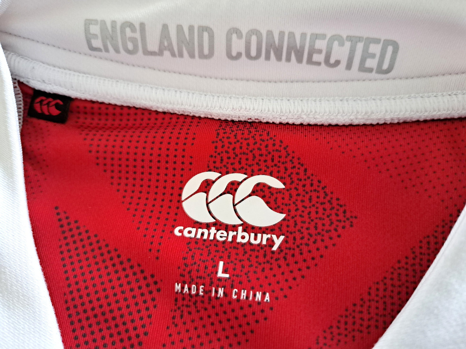 2017/18 England Home Vapodri+ Rugby Shirt (L)