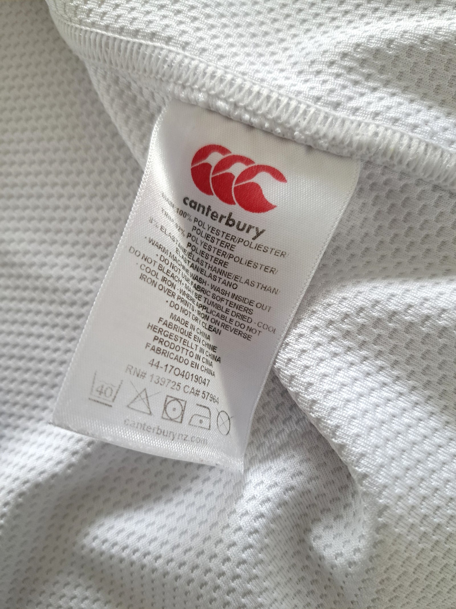 2017/18 England Home Vapodri+ Rugby Shirt (L)