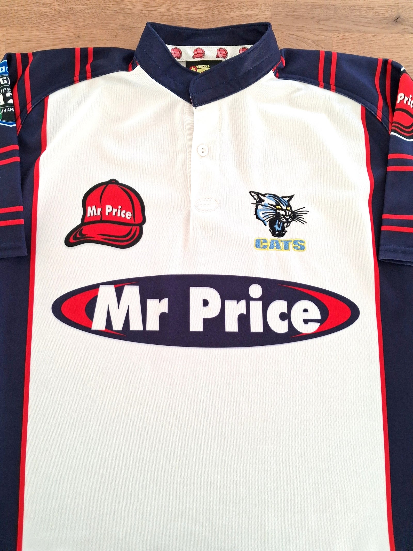 2001 Cats Home Super12 Rugby Shirt