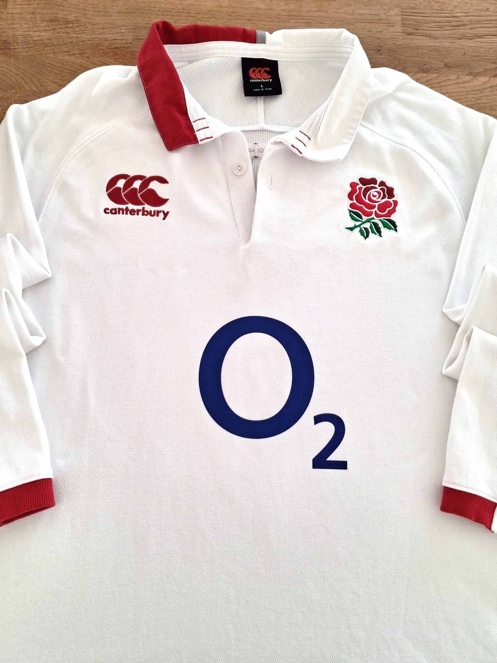 2019/20 England Home Rugby Shirt. (L)
