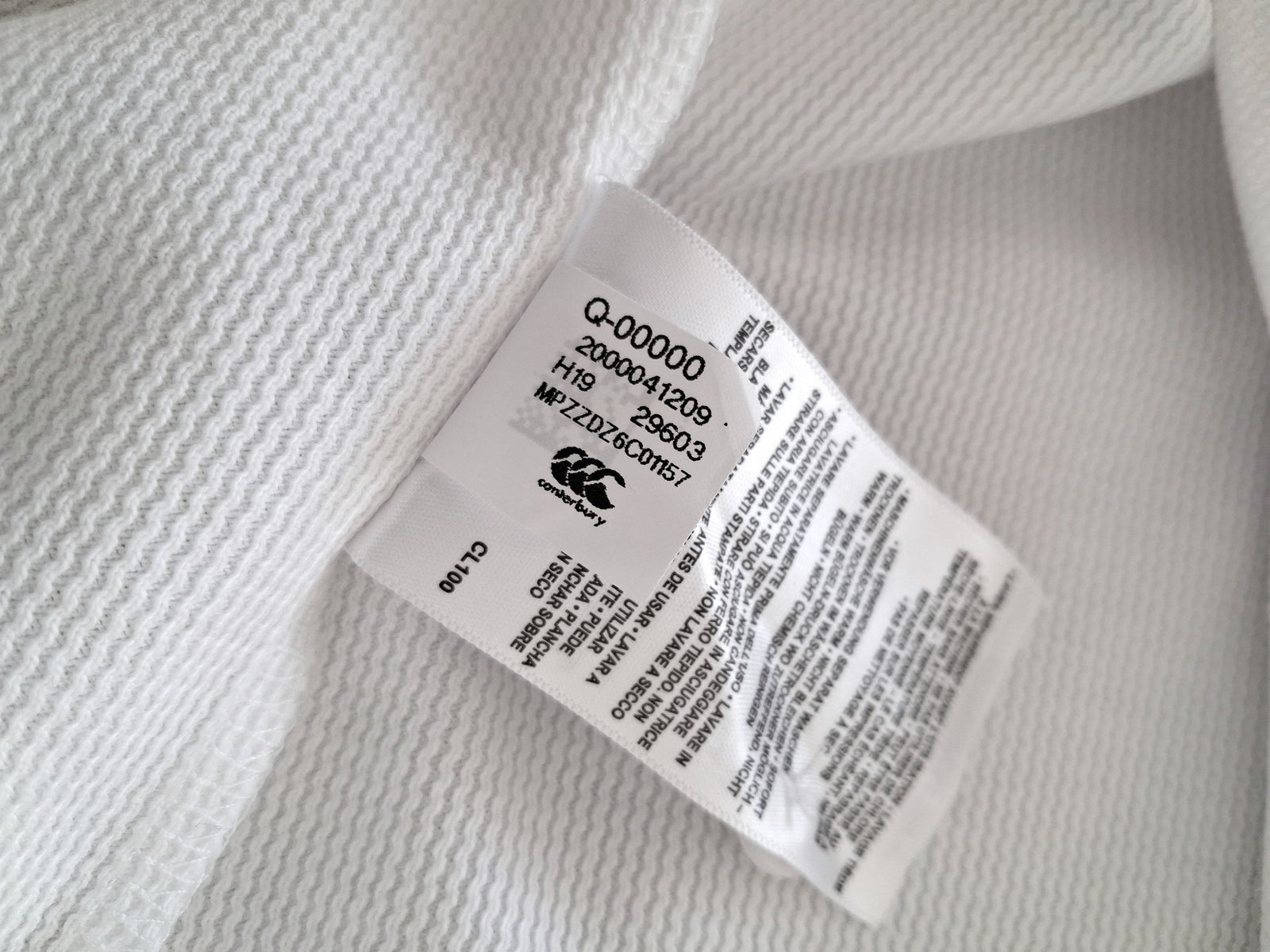 2019/20 England Home Rugby Shirt. (L)