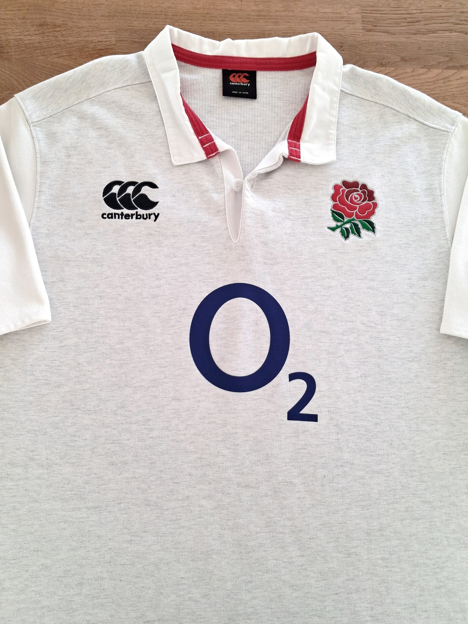 2018/19 England Home Vapodri Rugby Shirt