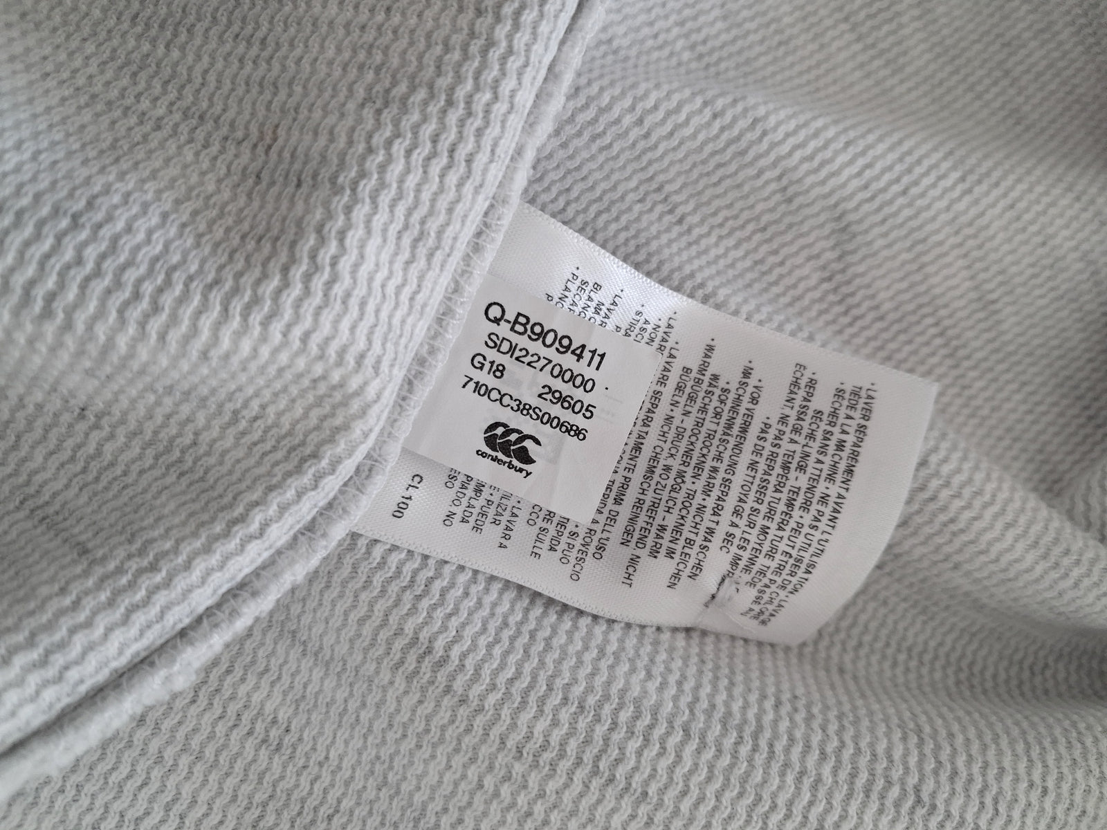 2018/19 England Home Vapodri Rugby Shirt (XXL)