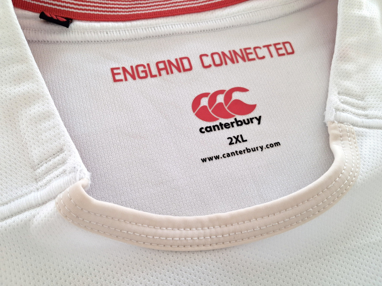 2013/14 England Home Pro-Fit Rugby Shirt (XXL)