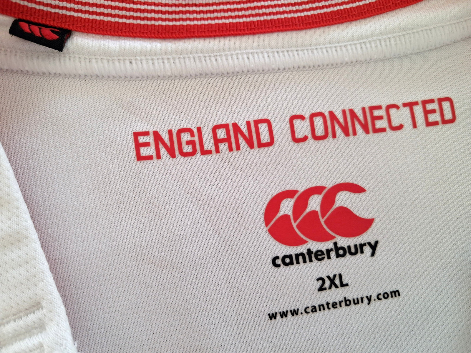 2013/14 England Home Pro-Fit Rugby Shirt (XXL)