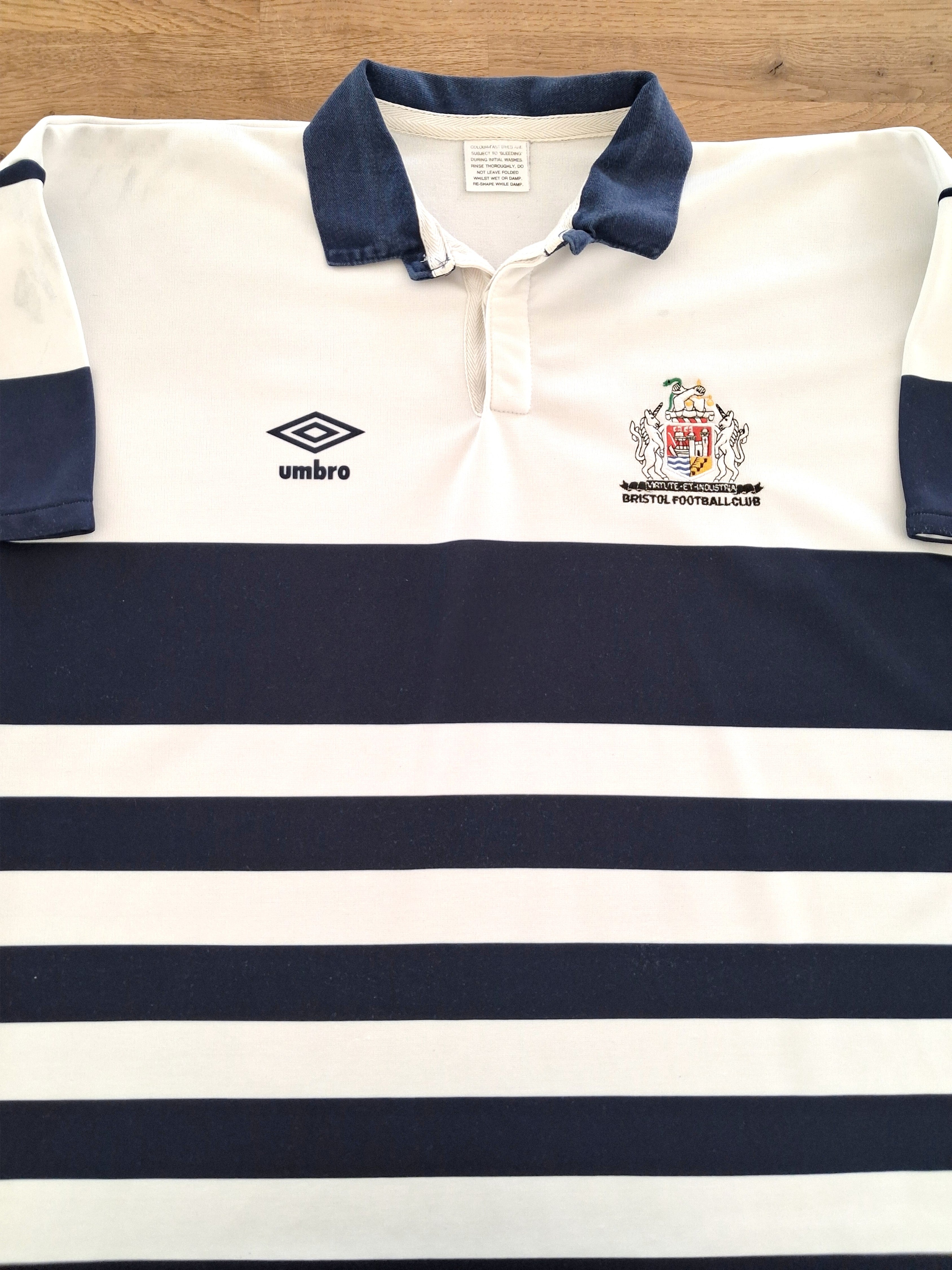 1992/93 Bristol Home Rugby Shirt
