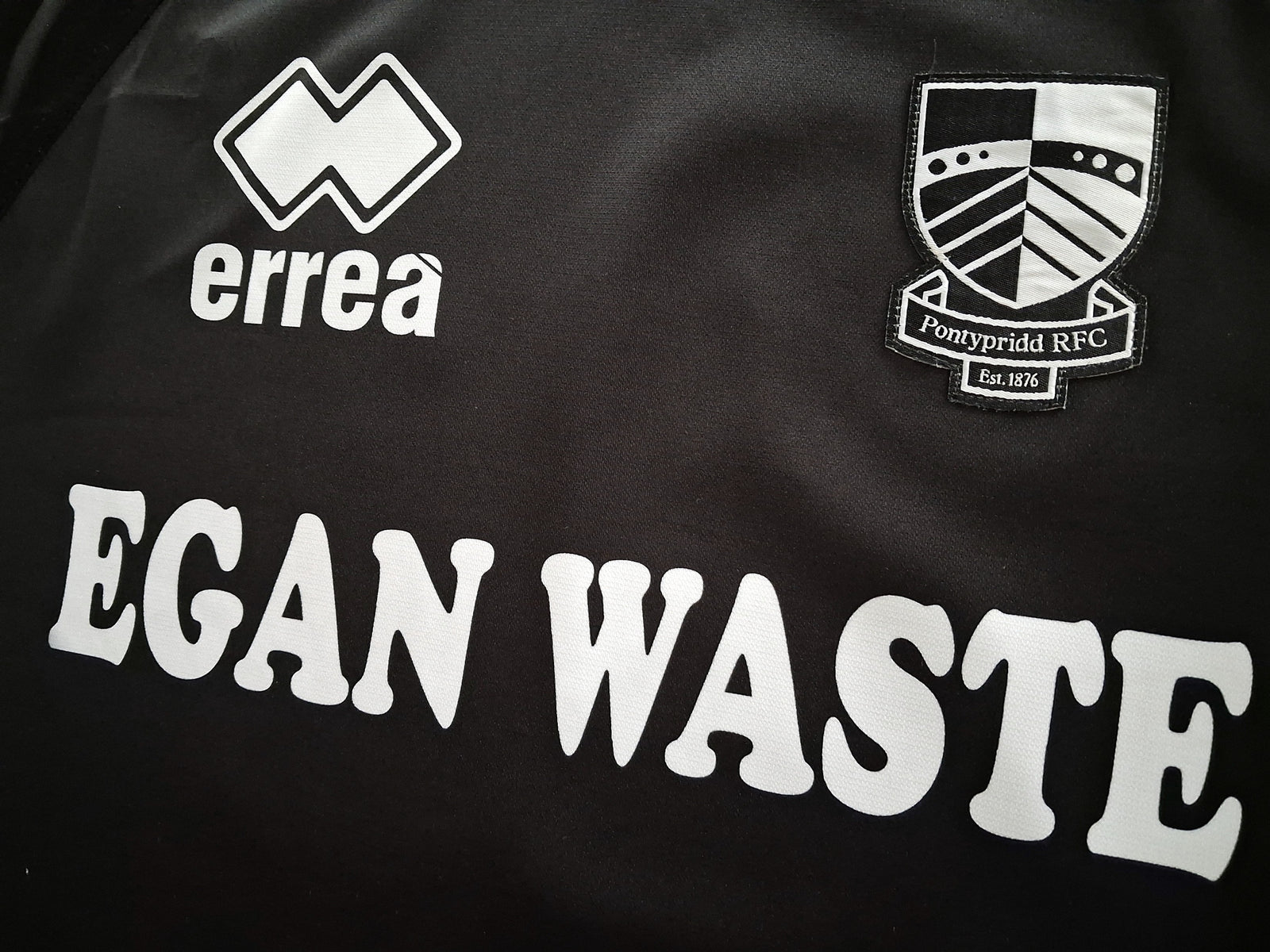 2009/10 Pontypridd Home Premiership Player Issue Rugby Shirt #21 (XXL)