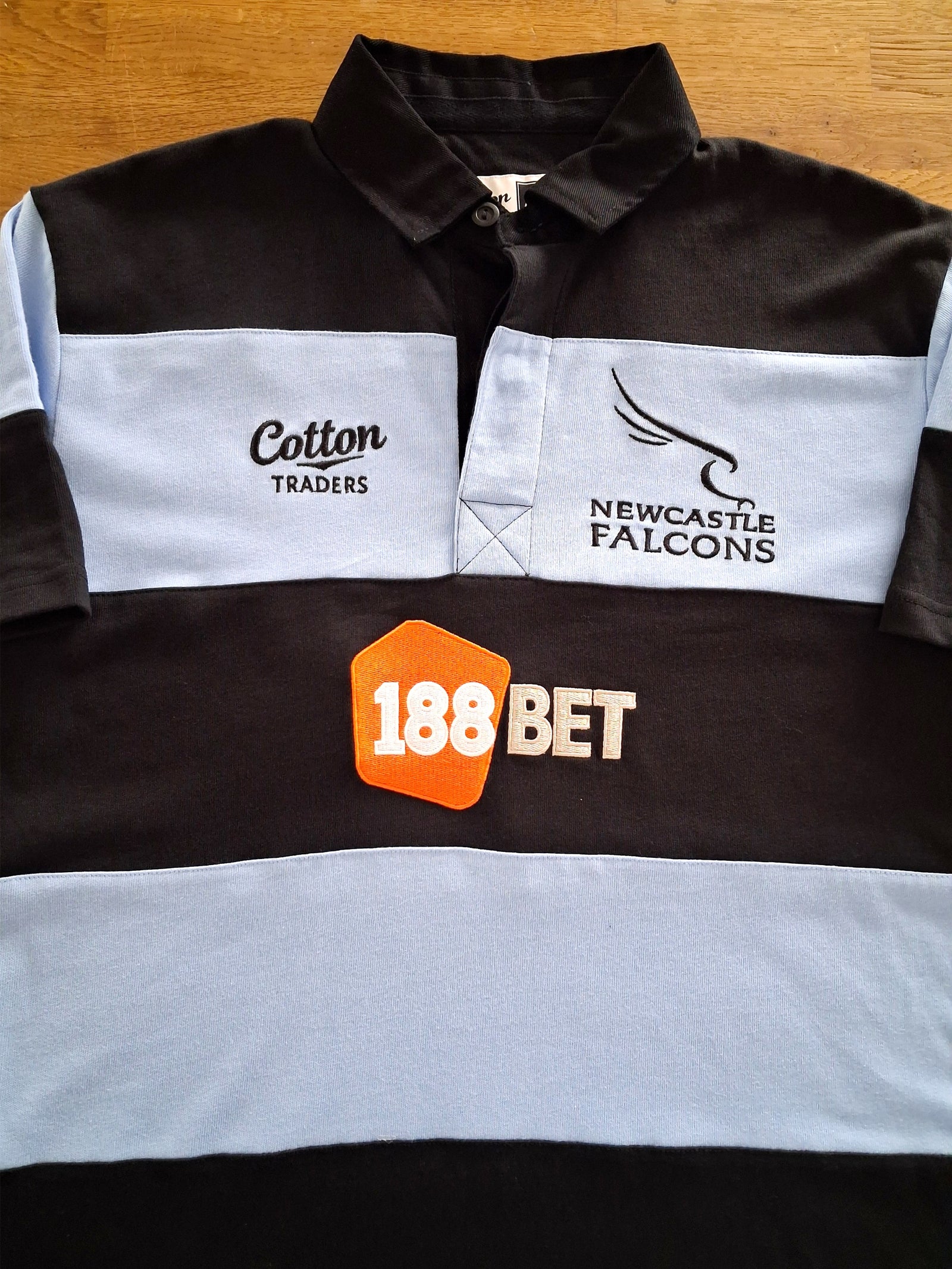 2010/11 Newcastle Falcons European Rugby Shirt