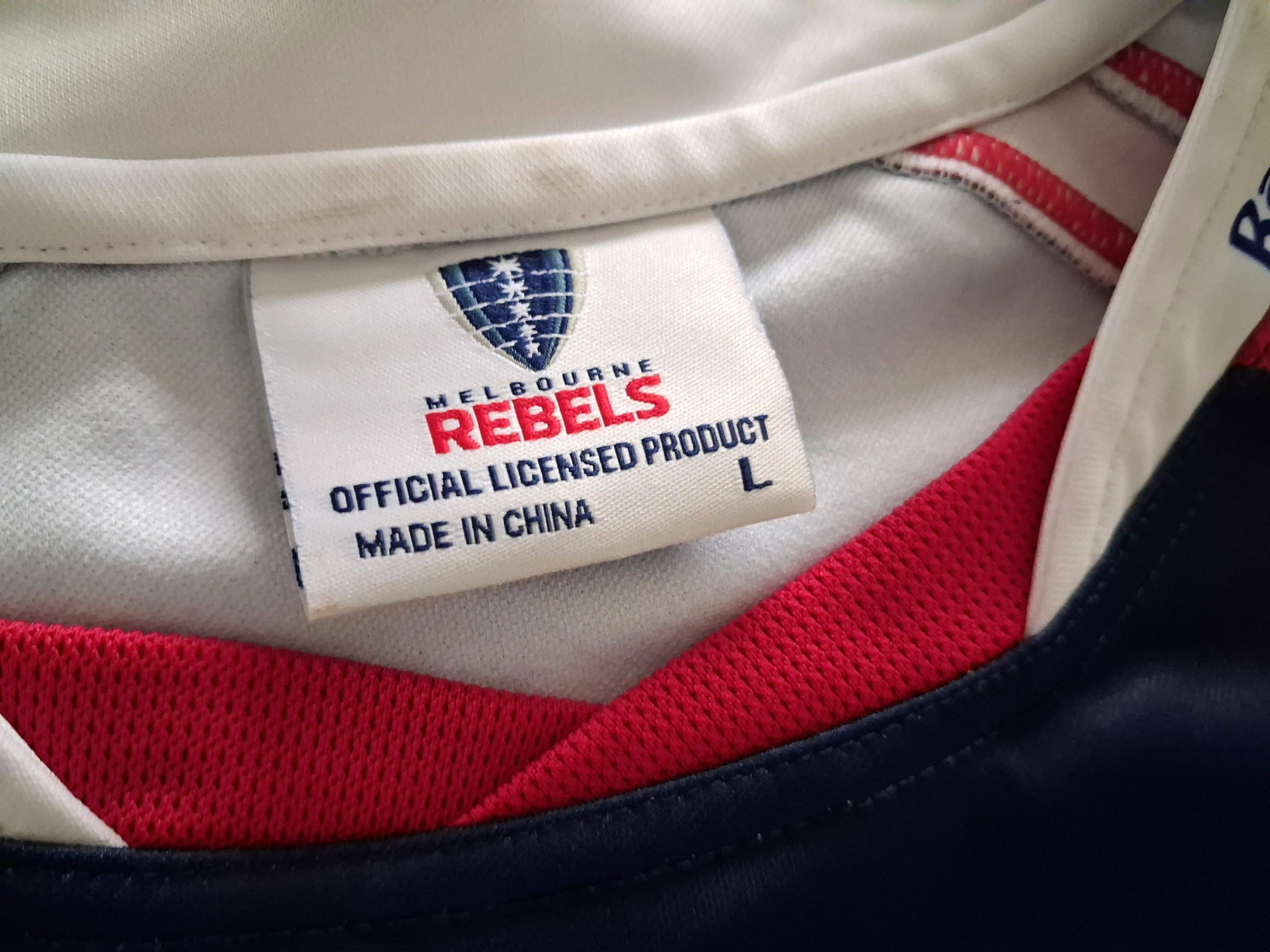 2012 Melbourne Rebels Home Super Rugby Shirt (L)