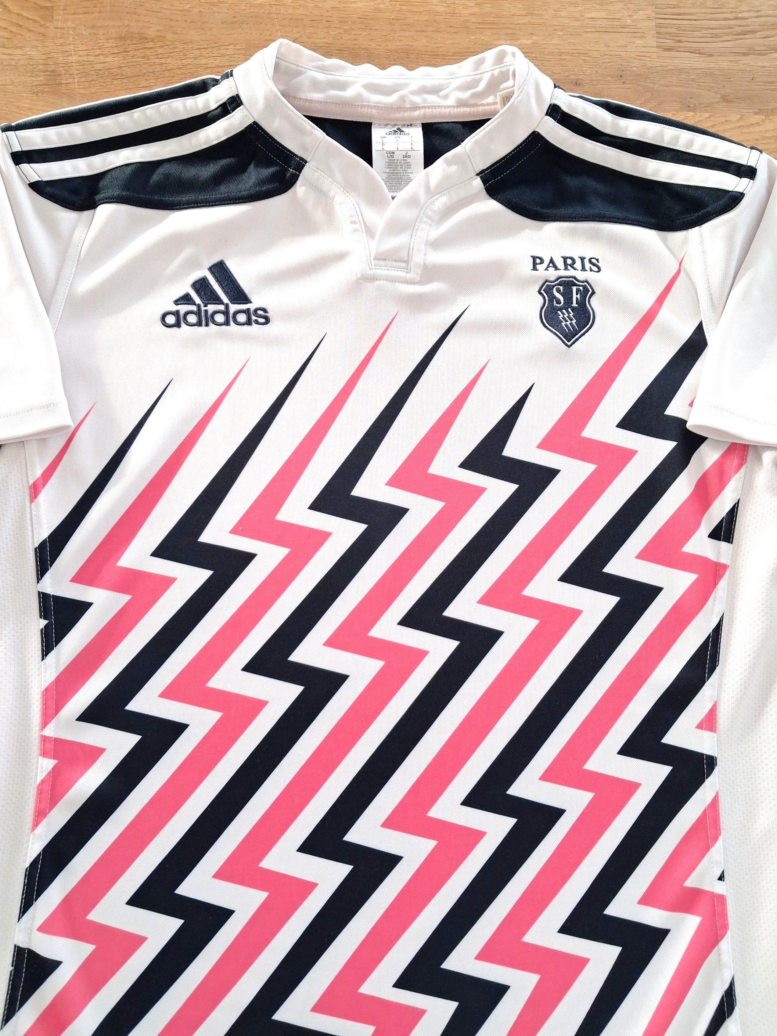 2014/15 Stade Français Home Rugby Shirt