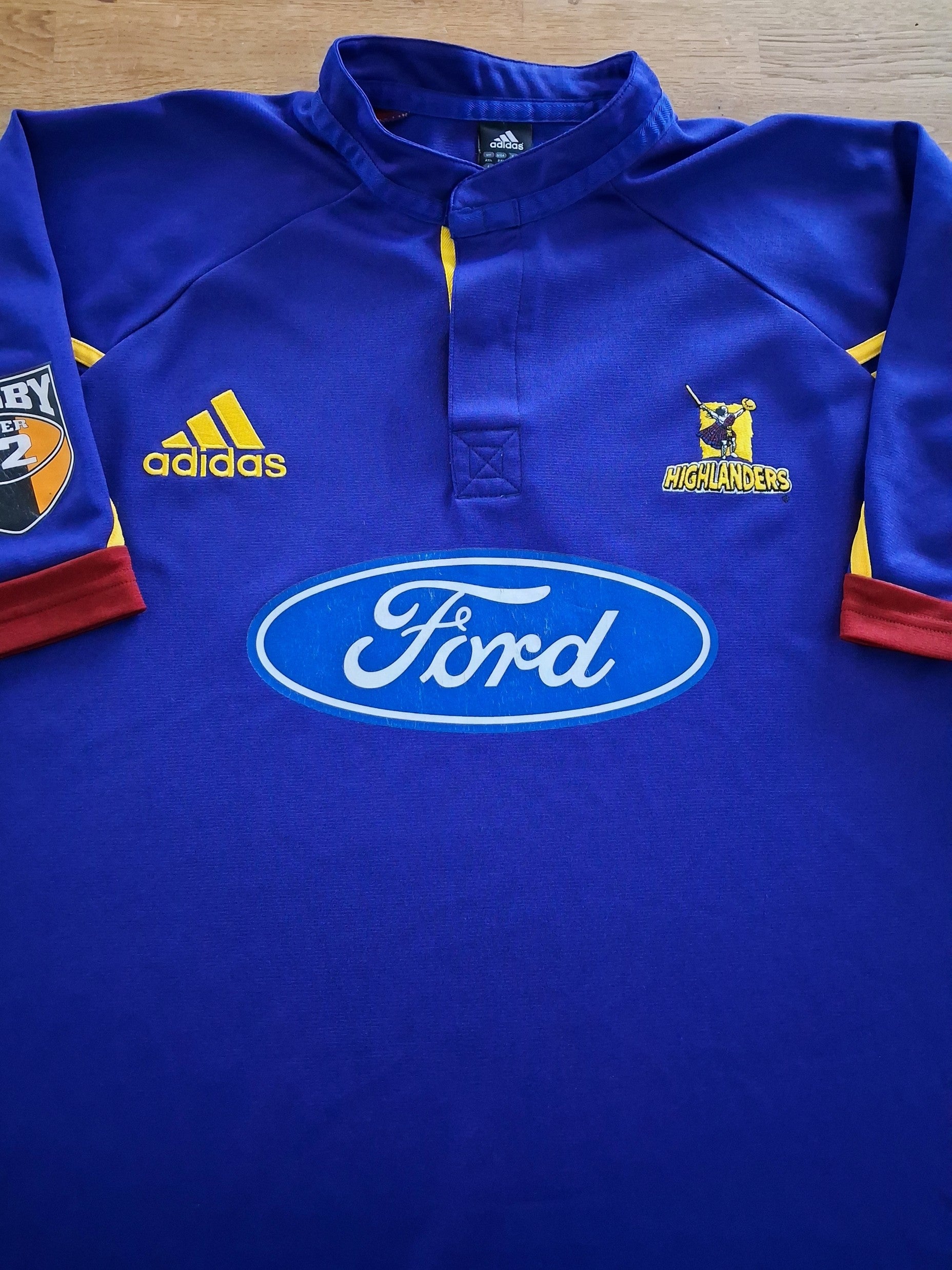2003 Highlanders Home Super12 Rugby Shirt