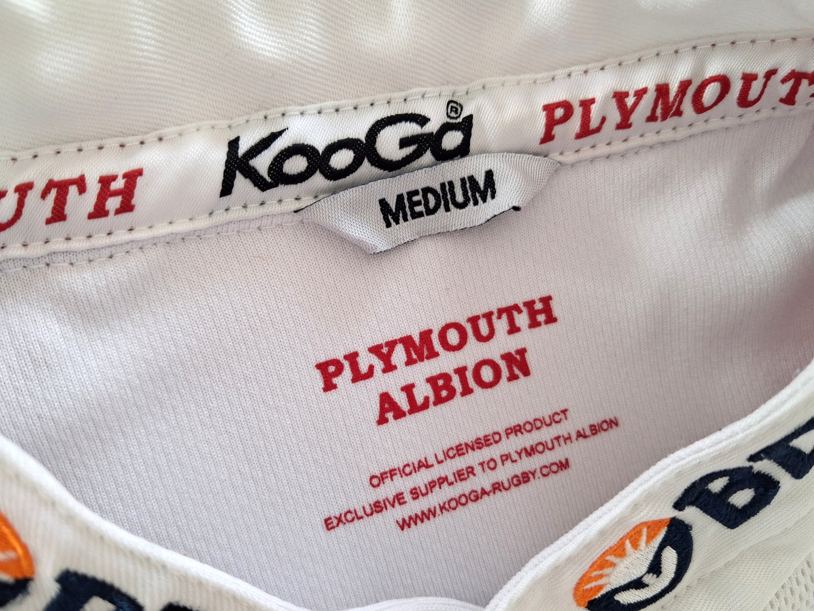 2008/09 Plymouth Albion Home Rugby Shirt (M)