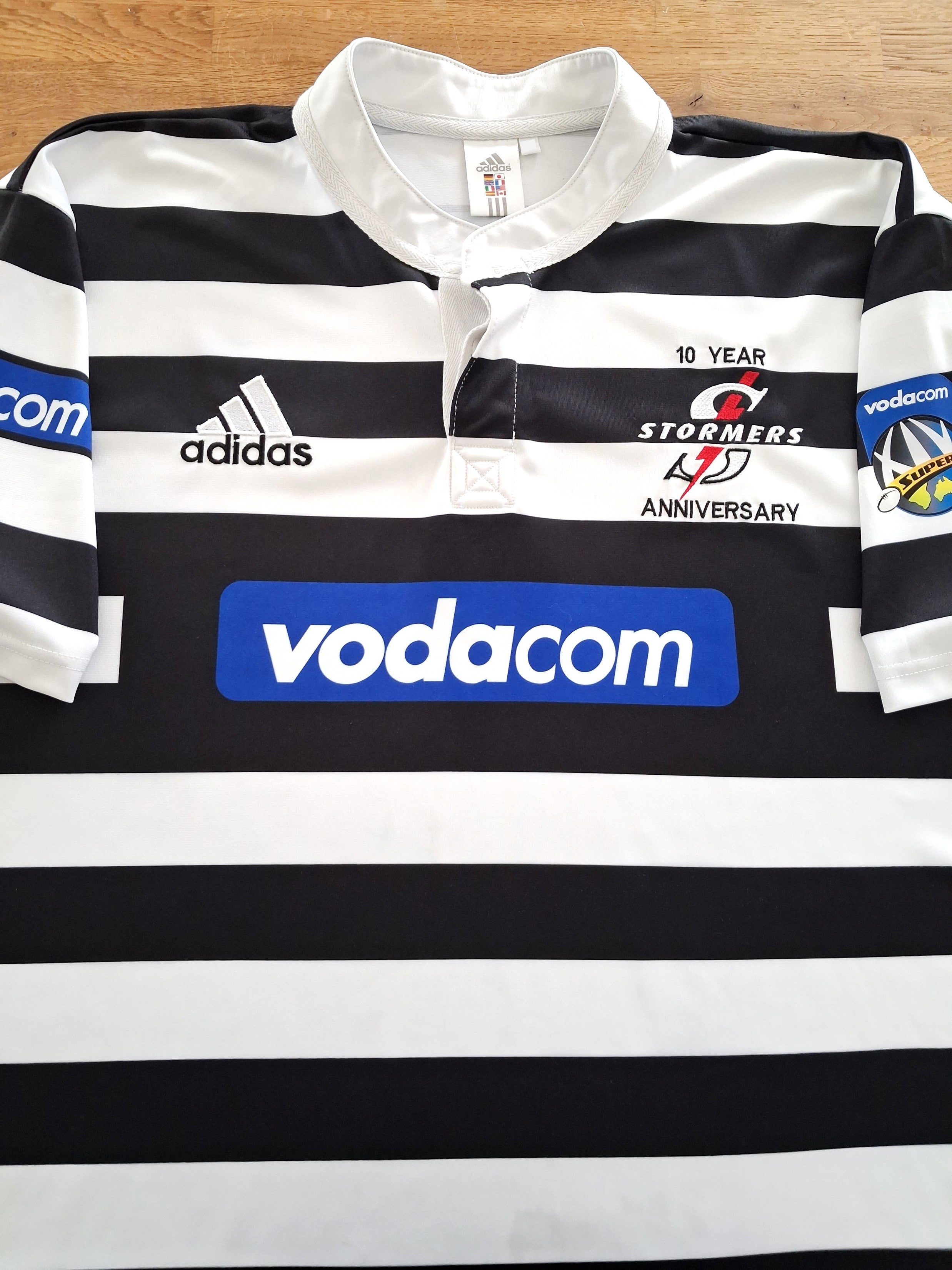 2007 Stormers '10th Anniversary' Super14 Rugby Shirt