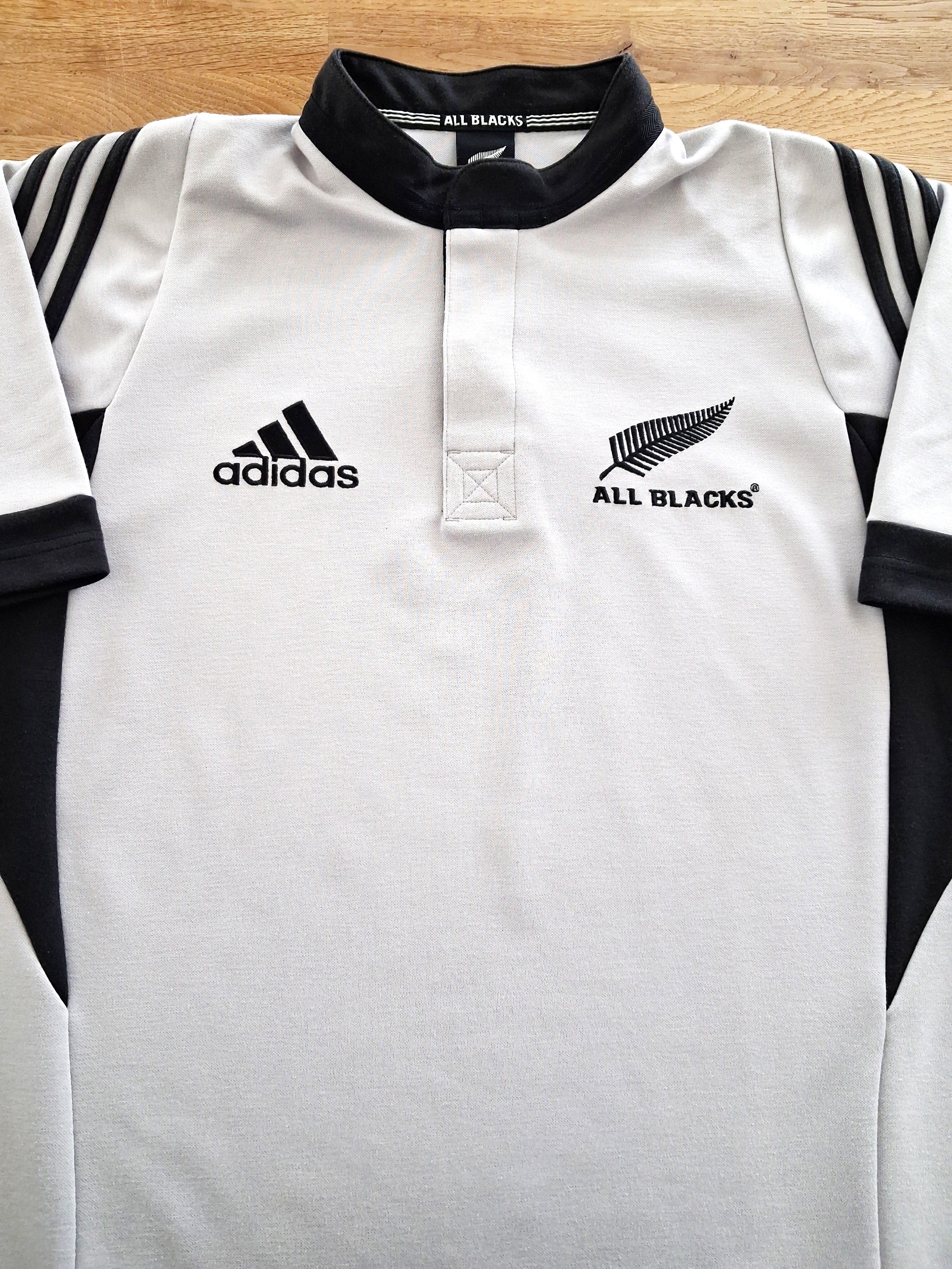 2003 New Zealand Away Rugby Shirt