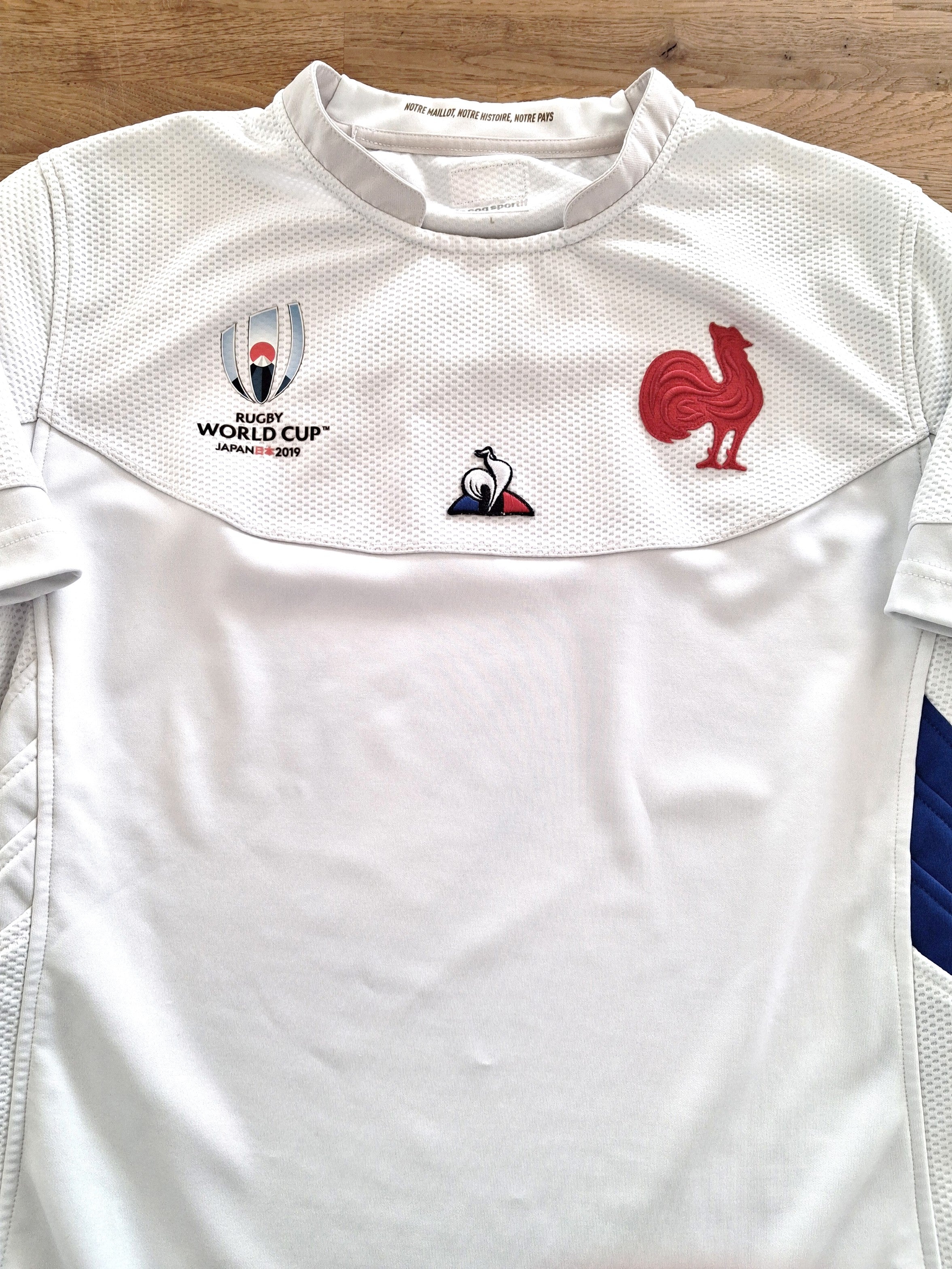 2019 France Away World Cup Pro-Fit Rugby Shirt