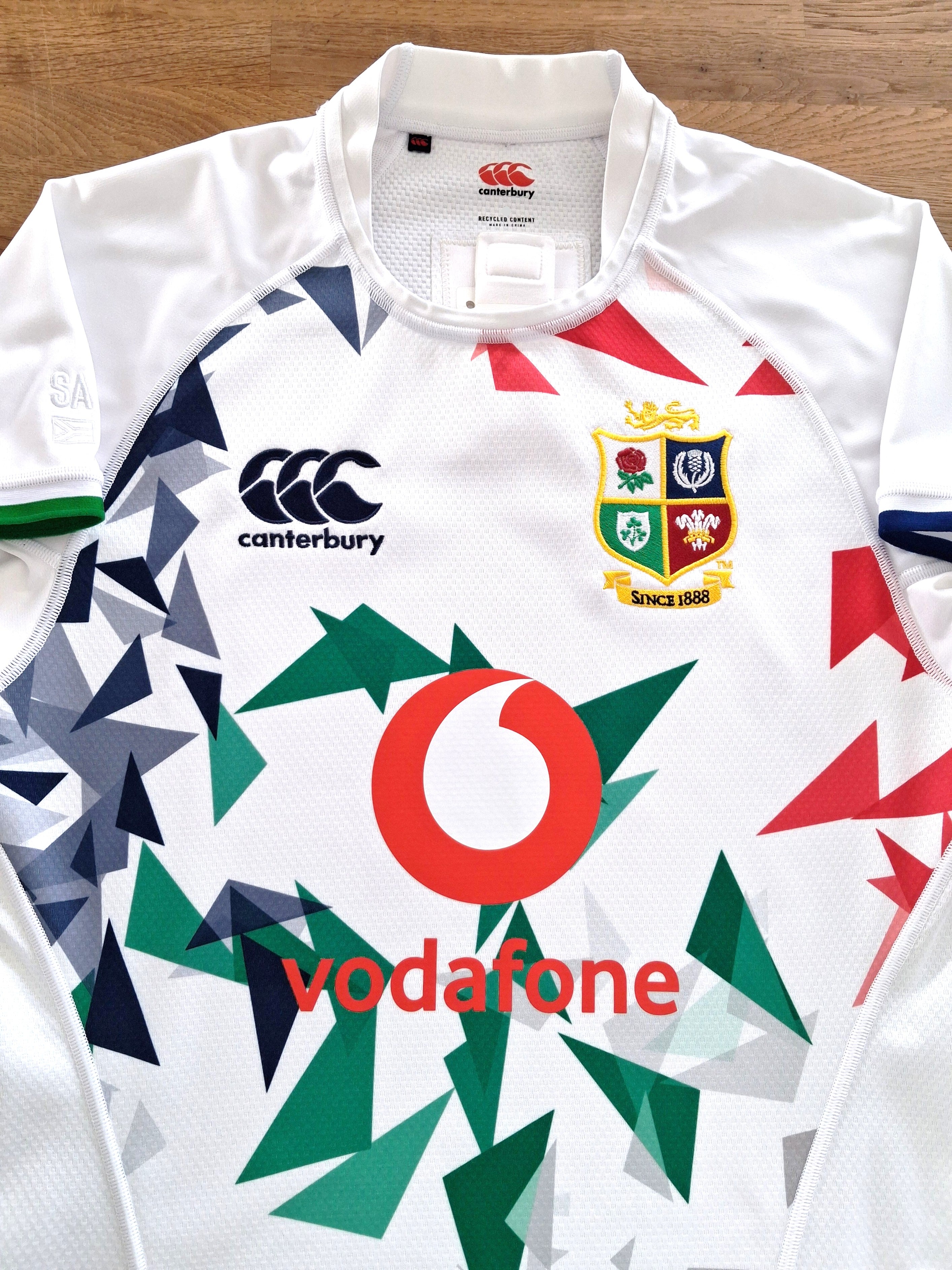 2021 British & Irish Lions Player Issue Training Shirt - White