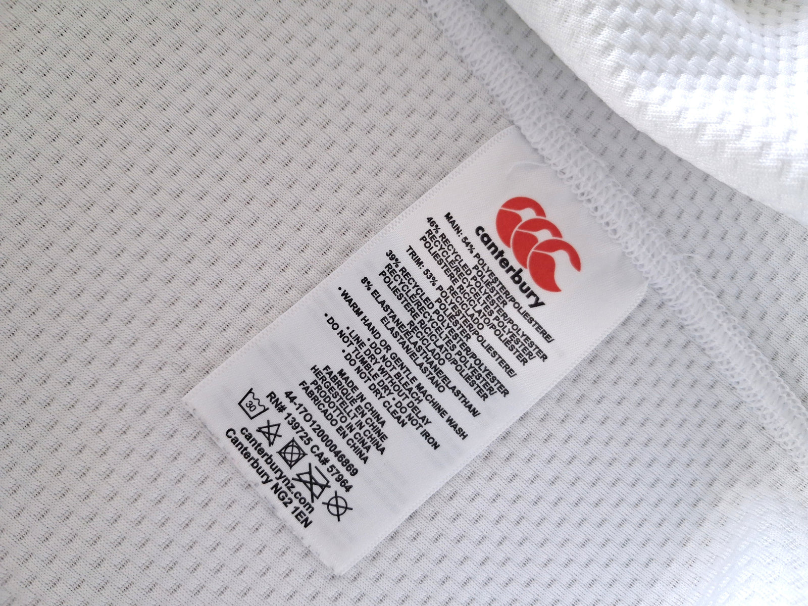 2021 British & Irish Lions Player Issue Training Shirt - White (L)