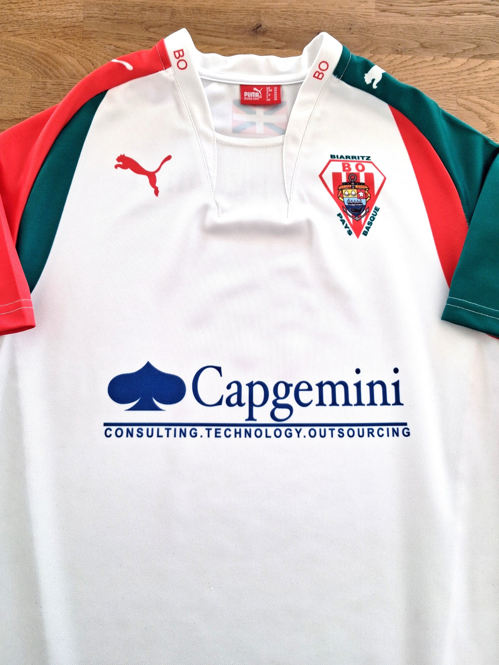 2007/08 Biarritz Home Rugby Shirt (M)