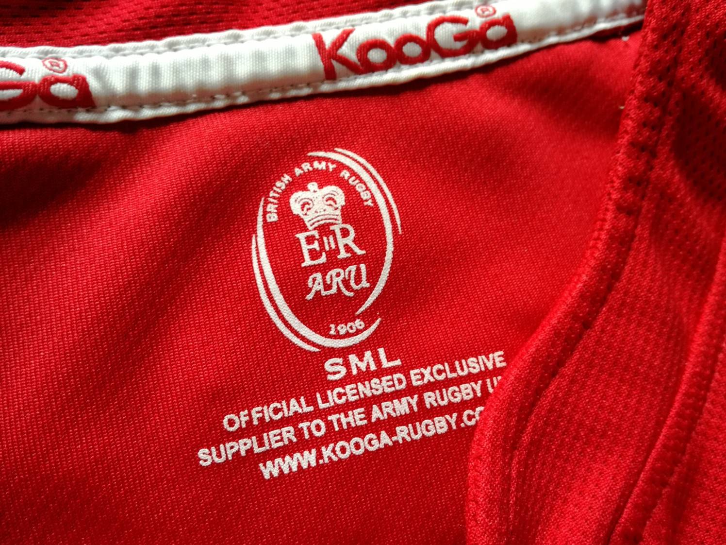 2009 British Army Home Rugby Shirt (S)