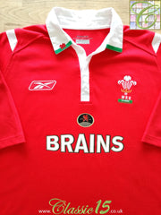 2004/05 Wales Home Rugby Shirt