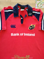 2003/04 Munster Home Rugby Shirt