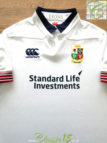 2017 British & Irish Lions Vapodri+ Rugby Training Shirt - White