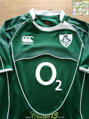2007/08 Ireland Home Pro-Fit Rugby Shirt