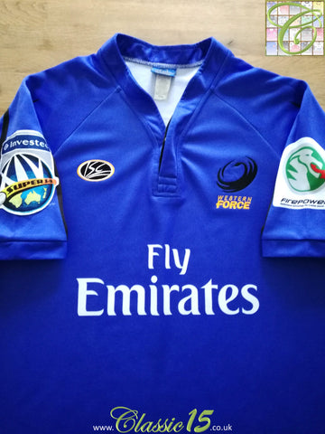2007 Western Force Home Super14 Rugby Shirt