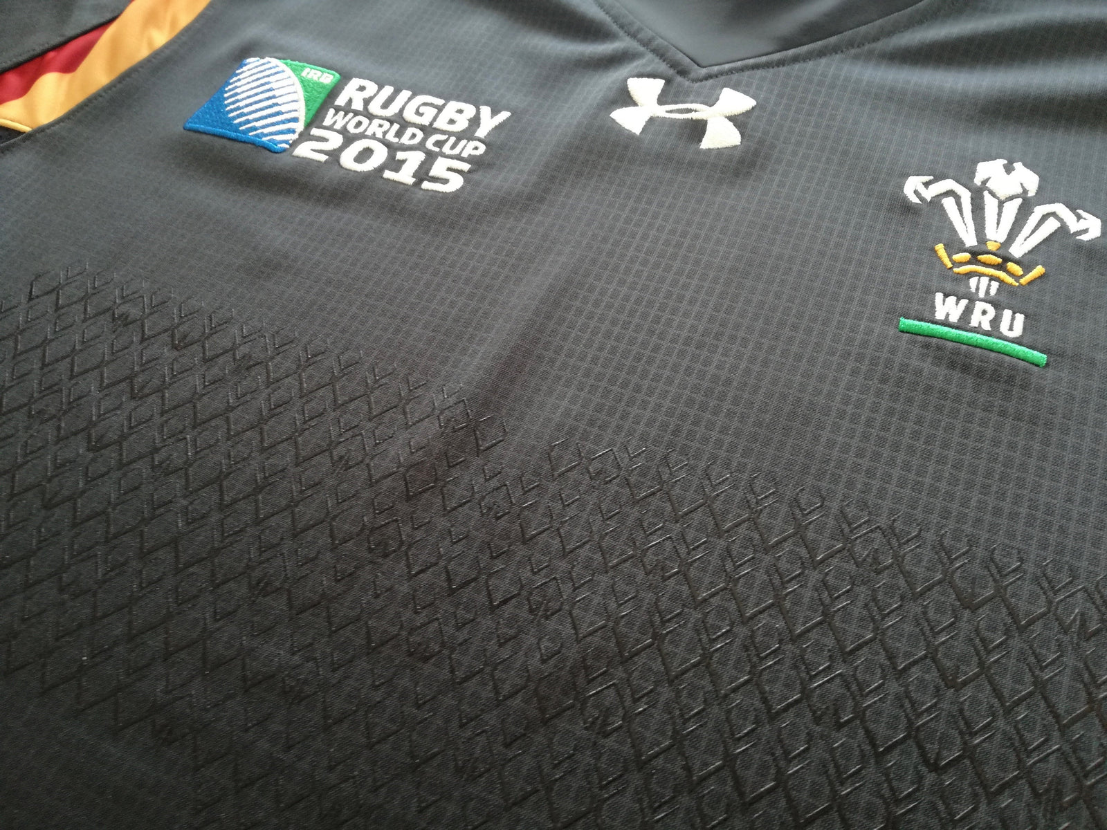 2015 Wales Away World Cup Pro-Fit Rugby Shirt (XXL)