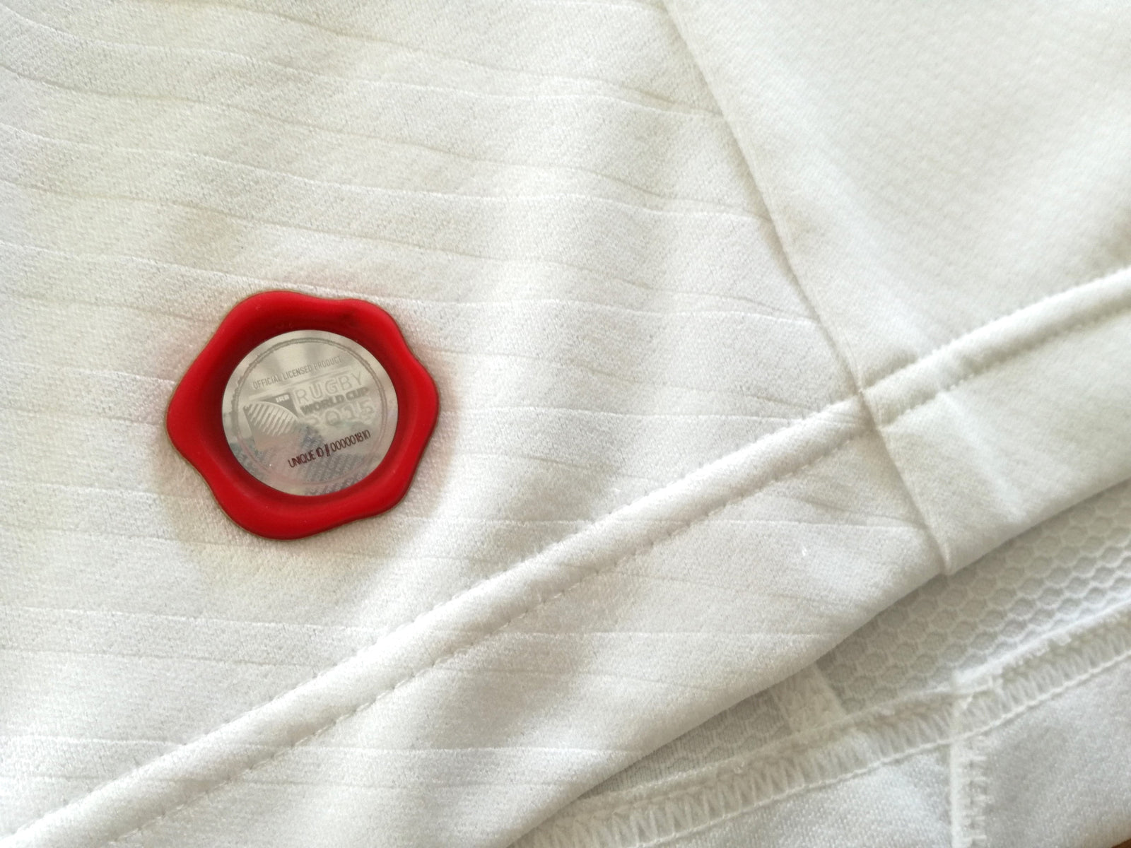 2015 England Home World Cup Test Rugby Shirt (L)