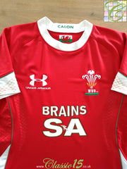 2008/09 Wales Home Pro-Fit Rugby Shirt