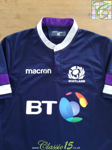 2017/18 Scotland Home Rugby Shirt