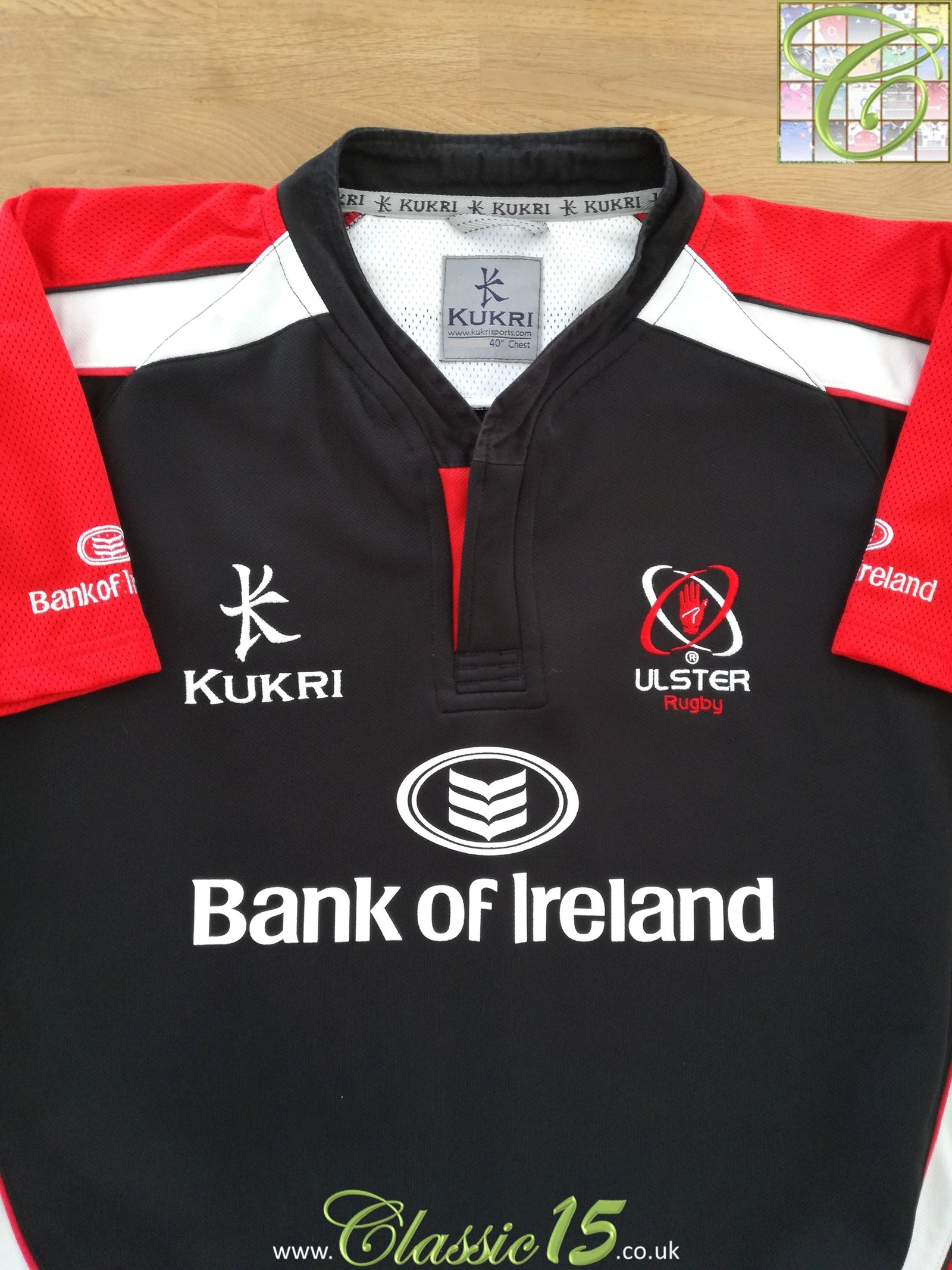 2008/09 Ulster Away Rugby Shirt