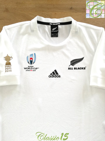 2019 New Zealand Away World Cup Rugby Shirt (L)