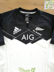 2016 New Zealand Away Rugby Shirt