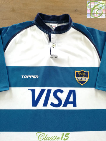 2000/01 Argentina Home Rugby Shirt