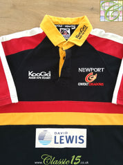 2003/04 Newport Gwent Dragons Home Rugby Shirt (S)