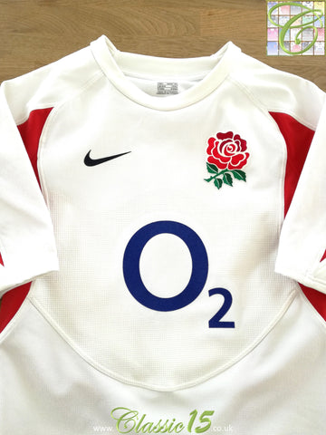 2005/06 England Home Test Match Rugby Shirt