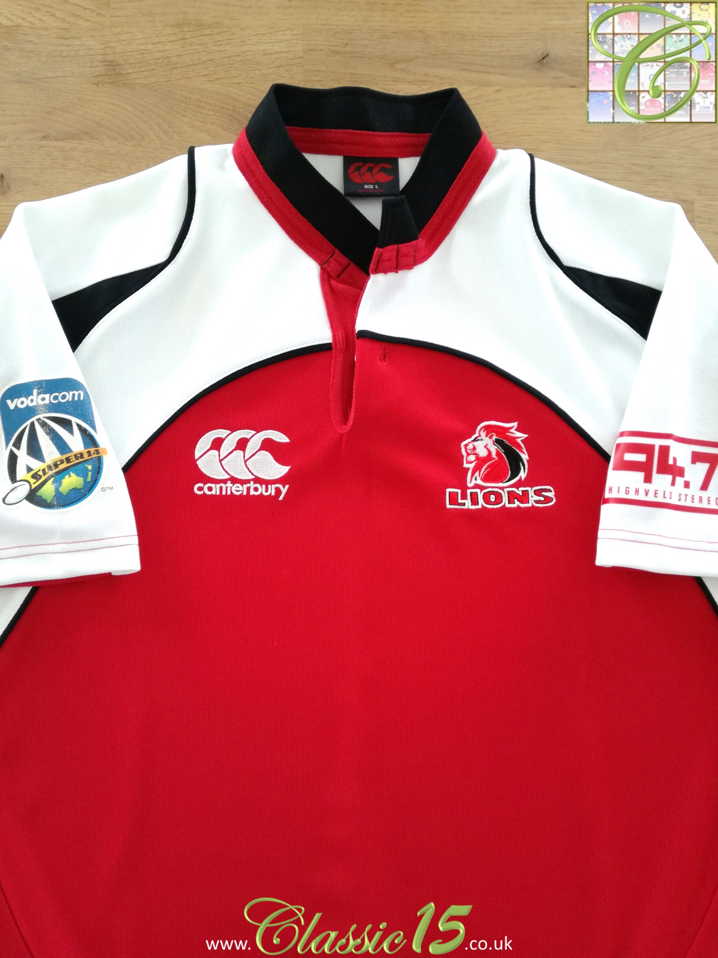 2007 Lions Home Super14 Rugby Shirt