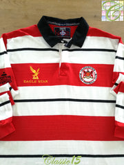 1995/96 Gloucester Home Long Sleeve Rugby Shirt