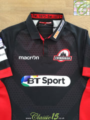 2016/17 Edinburgh Home Player Issue Rugby Shirt (XL)
