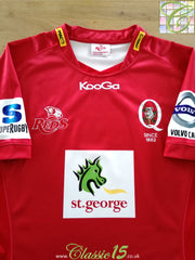 2001 Queensland Reds Rugby Shirt Large