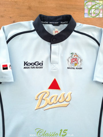 2007/08 Bristol Away Rugby Shirt (S)