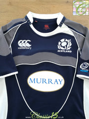 2007/08 Scotland Home Pro-Fit Rugby Shirt