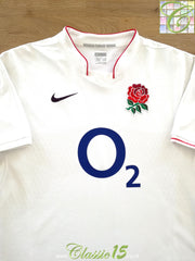 2009/10 England Home Pro-Fit Rugby Shirt